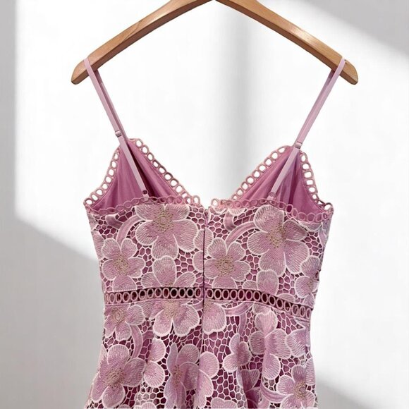 NWT Arose Studio Eartha Spaghetti Strap Surplice Front Floral Print - Picture 10 of 12